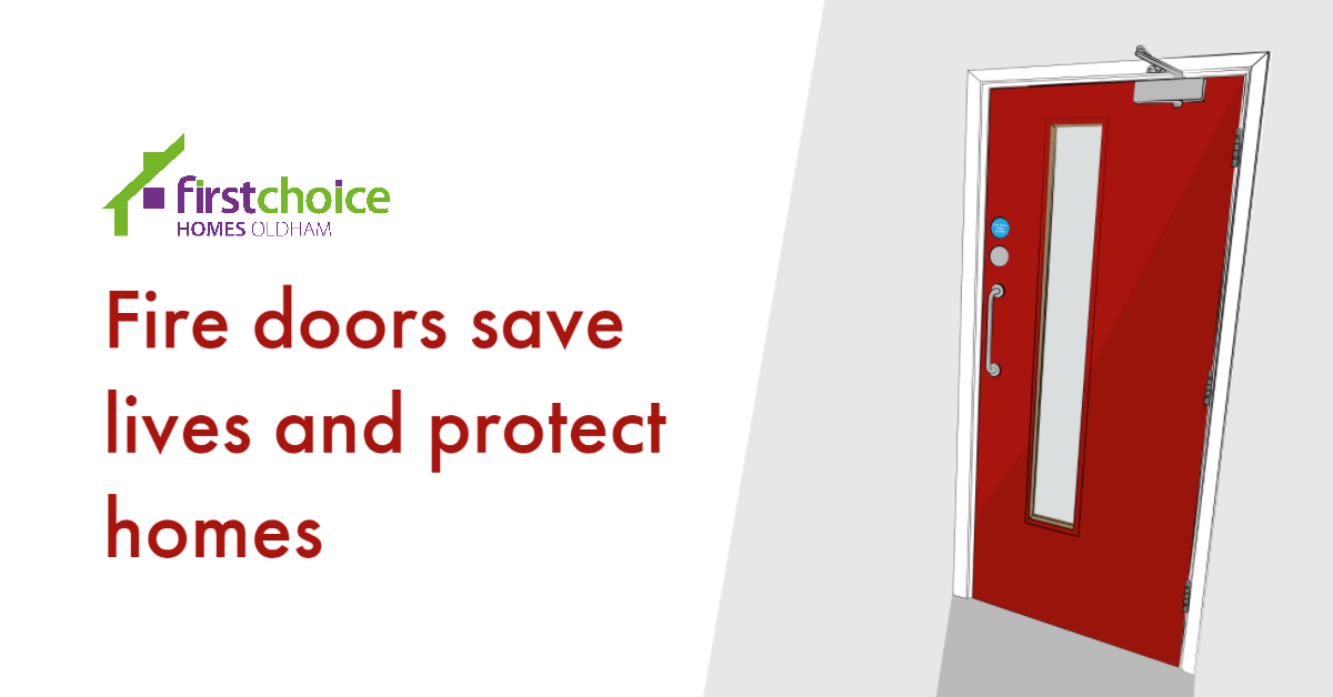 Fire doors save lives and protect homes, is the advice from our Fire Safety team