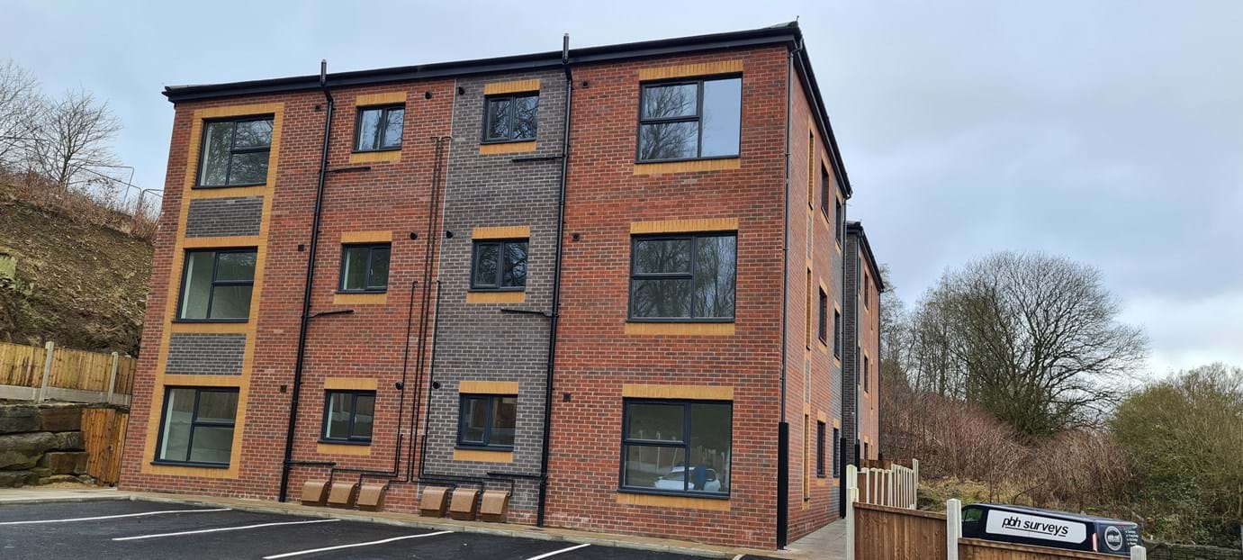 the Stephenson Street development is the first modular build from First Choice Homes Oldham